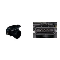 Mass Air Flow Sensor 14 V hot wire mass sensor 4-pin...