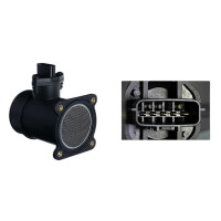 Mass Air Flow Sensor 14 V hot wire mass sensor 5-pin...