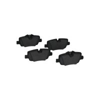 Brake pad set rear discs 16.6 mm VALEO for BMW 3 Series and others