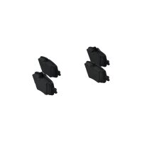 Brake pad set rear discs 16.6 mm VALEO for BMW 3 Series and others