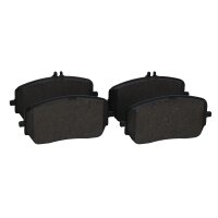 Brake pad set front discs 18.5 mm VALEO suitable for e.g. MB GLE