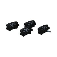 Brake pad set rear discs wear-alert 15.6 mm VALEO for HONDA CIVIC