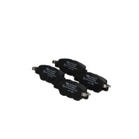 Bremsbelagsatz Scheiben hinten 15,1 mm VALEO für...