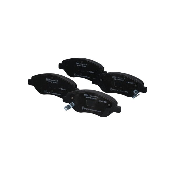 Bremsbelagsatz Scheiben vorne Verschleiß-Alert 19 mm VALEO für u.a. FIAT TIPO