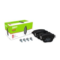 Bremsbelagsatz Scheiben hinten 17,2 mm VALEO für...