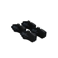 Brake pad set front discs 17 mm VALEO IAM-Expertise fits...