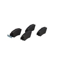 Brake pad set rear discs 16.3 mm VALEO suitable for e.g. HONDA CR-V