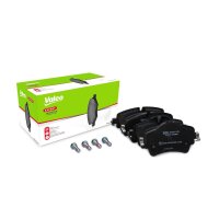 Brake pad set front discs 18.2 mm VALEO suitable for e.g....