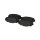 Brake pad set front discs 18.6 mm VALEO for e.g. RENAULT GRAND