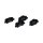 Brake pad set rear discs 16.6 mm VALEO for MINI MINI and others
