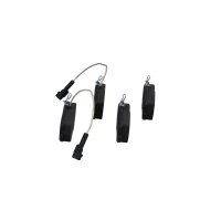 Brake pad set front discs 19.2 mm VALEO for e.g. LANCIA...