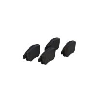 Brake pad set front discs wear-alert 17.8 mm VALEO for e.g. OPEL CORSA