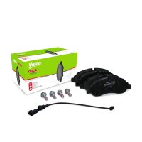 Brake pad set front discs 17.2 mm VALEO for FORD TRANSIT...