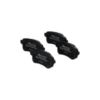 Brake pad set rear discs 16 mm VALEO for e.g. RENAULT MEGANE