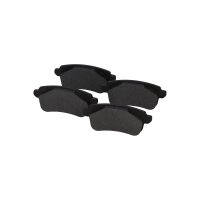 Brake pad set rear discs 16 mm VALEO for e.g. RENAULT MEGANE