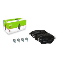 Brake pad set rear discs 17.3 mm VALEO suitable for e.g....