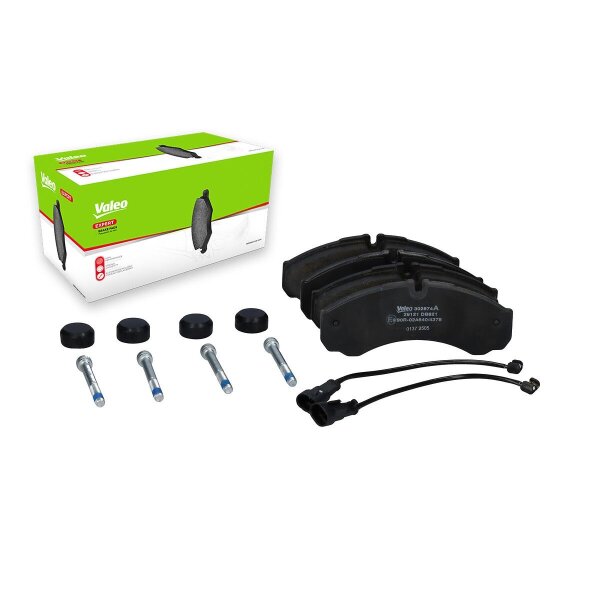 Bremsbelagsatz Scheiben hinten 20 mm VALEO für u.a. IVECO DAILY