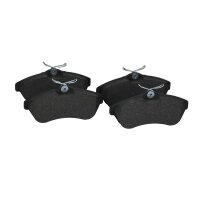 Brake pad set front discs 19.3 mm VALEO suitable for e.g. CITROËN C2