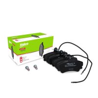 Brake pad set front discs 18.2 mm VALEO for e.g. RENAULT...