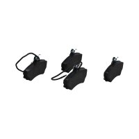 Brake pad set front discs 18.2 mm VALEO for e.g. RENAULT ESPACE