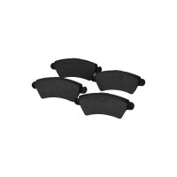 Brake pad set front discs 17.5 mm VALEO for e.g. CITROËN XSARA