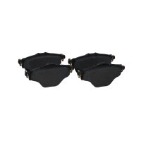 Brake pad set rear discs 17.3 mm VALEO for PEUGEOT 3008 and others