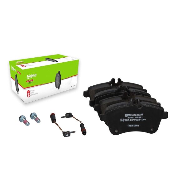 Bremsbelagsatz Scheiben vorne 20,1 mm VALEO für u.a. MB B-KLASSE
