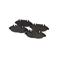Brake pad set front discs 20.6 mm VALEO IAM-Expertise suitable for e.g. MB VITO