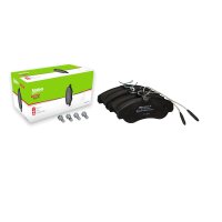 Brake pad set front discs 19.5 mm VALEO for FIAT DUCATO...