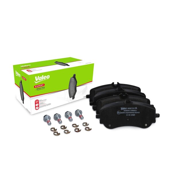 Bremsbelagsatz Scheiben hinten 18,7 mm VALEO für u.a. VW CRAFTER