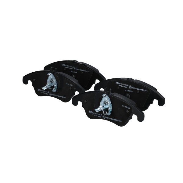 Brake pad set front discs 19.2 mm VALEO suitable for e.g. MB E-CLASS