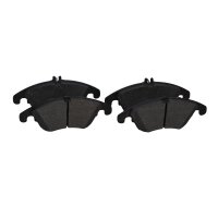 Brake pad set front discs 19.2 mm VALEO suitable for e.g. MB E-CLASS