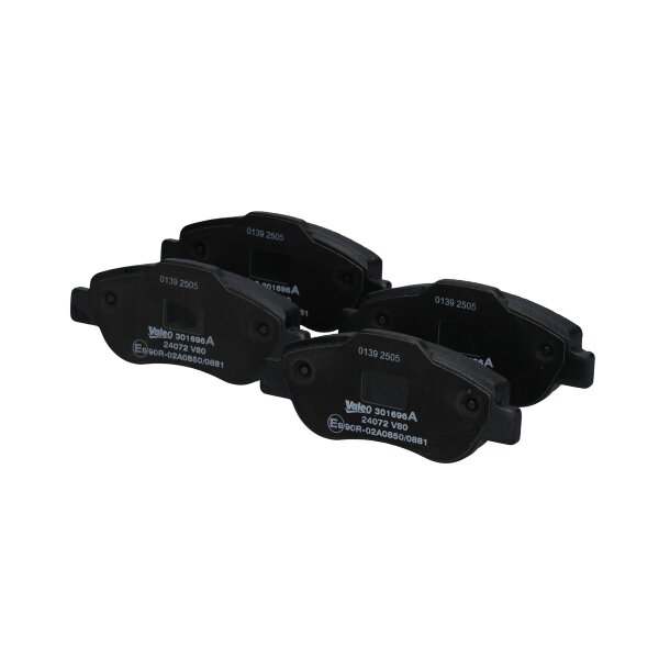 Bremsbelagsatz Scheiben vorne 17,5 mm VALEO für u.a. FIAT PANDA