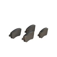 Brake pad set front discs 17.4 mm VALEO for e.g. RENAULT CLIO