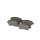 Brake pad set front discs 17.4 mm VALEO for e.g. RENAULT CLIO