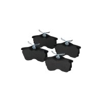 Brake pad set rear discs 15.2 mm VALEO for HONDA ACCORD and others