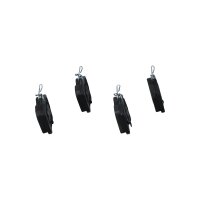 Brake pad set rear discs 15.2 mm VALEO for HONDA ACCORD and others