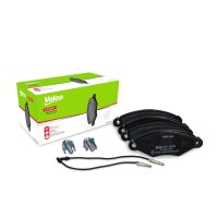 Brake pad set front discs 17.3 mm VALEO for e.g. RENAULT...