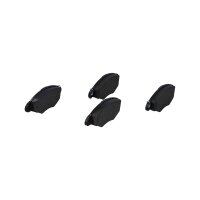 Brake pad set front discs 17.3 mm VALEO for e.g. RENAULT KANGOO