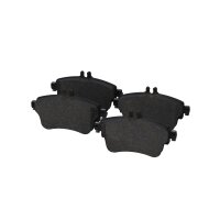 Brake pad set front discs 19 mm VALEO IAM-Expertise suitable for e.g. MB A-CLASS