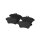 Brake pad set front discs 19 mm VALEO IAM-Expertise suitable for e.g. MB A-CLASS
