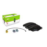 Brake pad set front discs 17.7 mm VALEO for e.g. RENAULT...