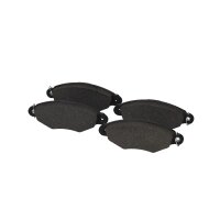 Brake pad set front discs 17.7 mm VALEO for e.g. RENAULT KANGOO