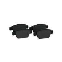 Brake pad set rear discs 16.3 mm VALEO for e.g. ALFA ROMEO MITO