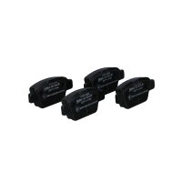 Brake pad set rear discs 16.3 mm VALEO for e.g. ALFA ROMEO MITO