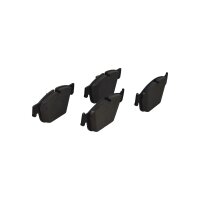 Brake pad set front discs 17 mm VALEO suitable for e.g. PEUGEOT 508