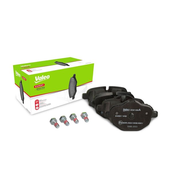 Bremsbelagsatz Scheiben hinten 17,7 mm VALEO für u.a. BMW 5er