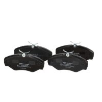 Brake pad set front discs 18.2 mm VALEO for NISSAN...