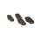 Brake pad set front discs 18.2 mm VALEO for NISSAN PRIMASTAR and others