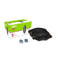 Brake pad set front discs 16.8 mm VALEO for PEUGEOT 206...